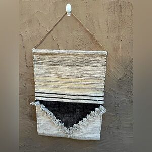 Threshold Textured Wall Décor in Black and Cream